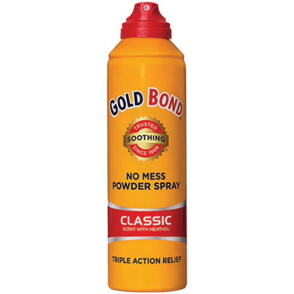Gold Bond Powder Spray Classic Scent with Menthol 7 oz Aerosol