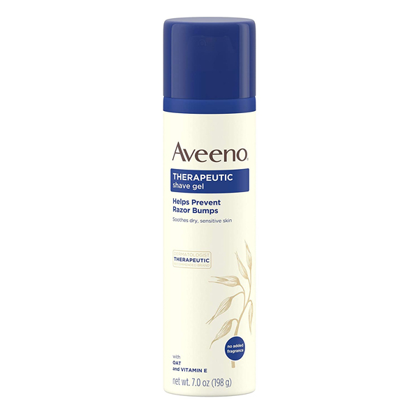 Aveeno Therapeutic Fragrance Free Shave Gel 7 oz
