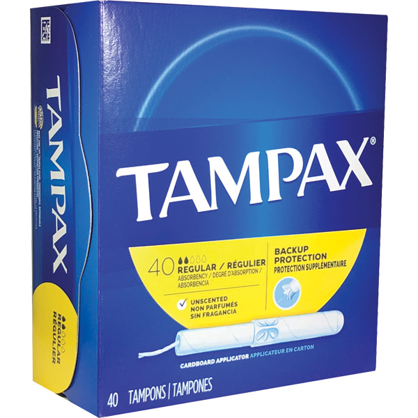 Tampax Tampons Cardboard Regular Unscented