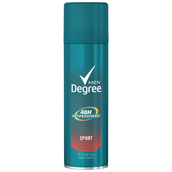 Degree Men Aerosol Antiperspirant and Deodorant Sport 6 oz