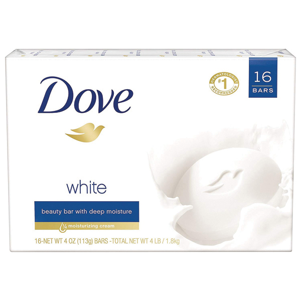 Dove 4 oz bar soap 48 count - Body One Products