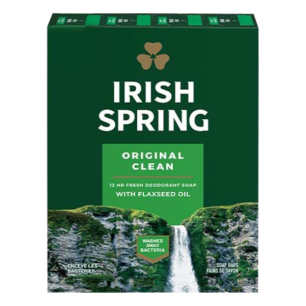Irish Spring 4 oz Bar Soap 80 Count