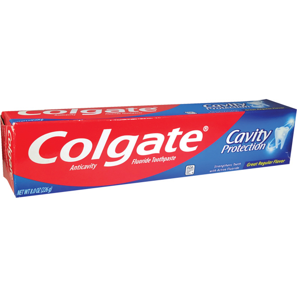 Colgate Cavity Protection Fluoride Toothpaste Regular Flavor 8 oz