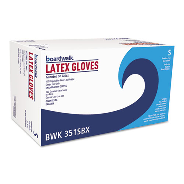 General Purpose Powder free Latex Gloves Small 4.8 mil 100 per box ...