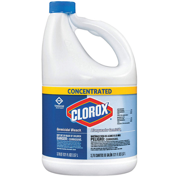 Clorox Germicidal Bleach 121 oz bottle