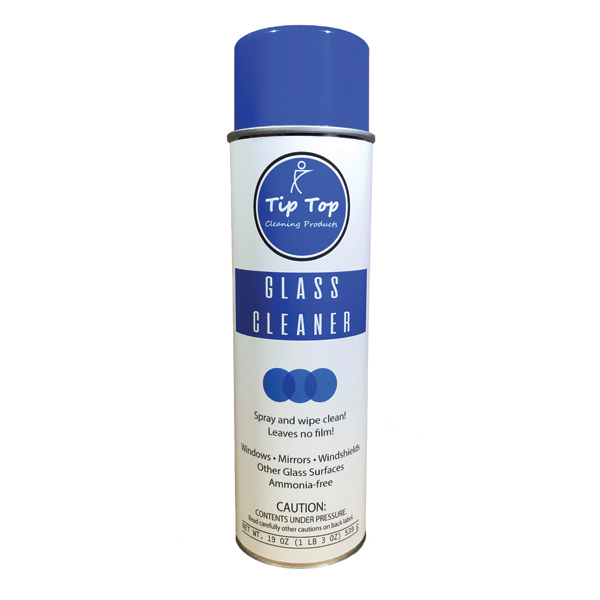 Tip Top Glass Cleaner 19 oz aerosol