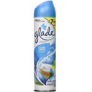 Glade Clean Linen Air Freshener 8 oz
