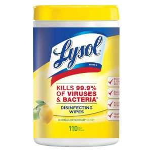 Lysol Disinfecting Wipes Lemon & Lime Blossom 110 count