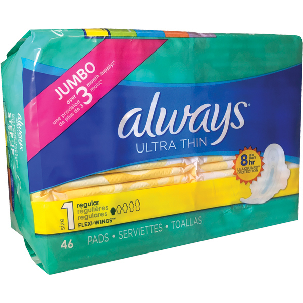 Always Ultra Thin Regular Pads with Wings