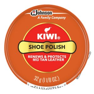 Kiwi Mid Tan Shoe Polish Paste 1.125 oz
