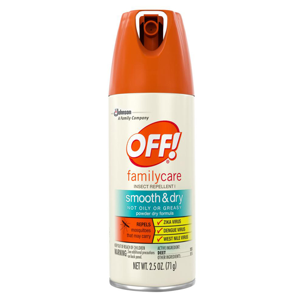 Off! Smooth & Dry Insect Repellent 2.5 oz