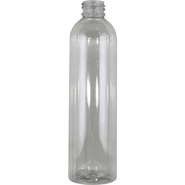 8 oz PET Clear Bullet Bottle