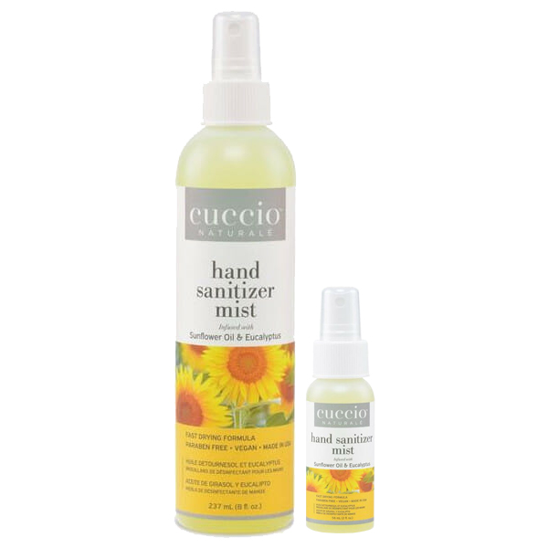 Cuccio Sunflower & Eucalyptus Hand Sanitizer Spray