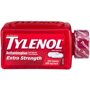 Tylenol Extra Strength Caplets 325 Count