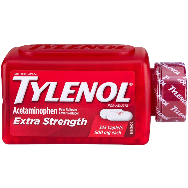 Tylenol Extra Strength Caplets 325 Count