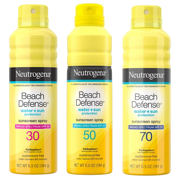 Beach Defense® Oxybenzone & Oil-Free Sunscreen Spray SPF 30