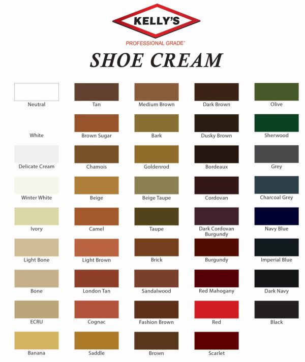 Kellys_Shoe_Cream_Colorchart
